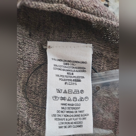 Free People Beach Linen Blend Henly Top - Picture 7 of 7